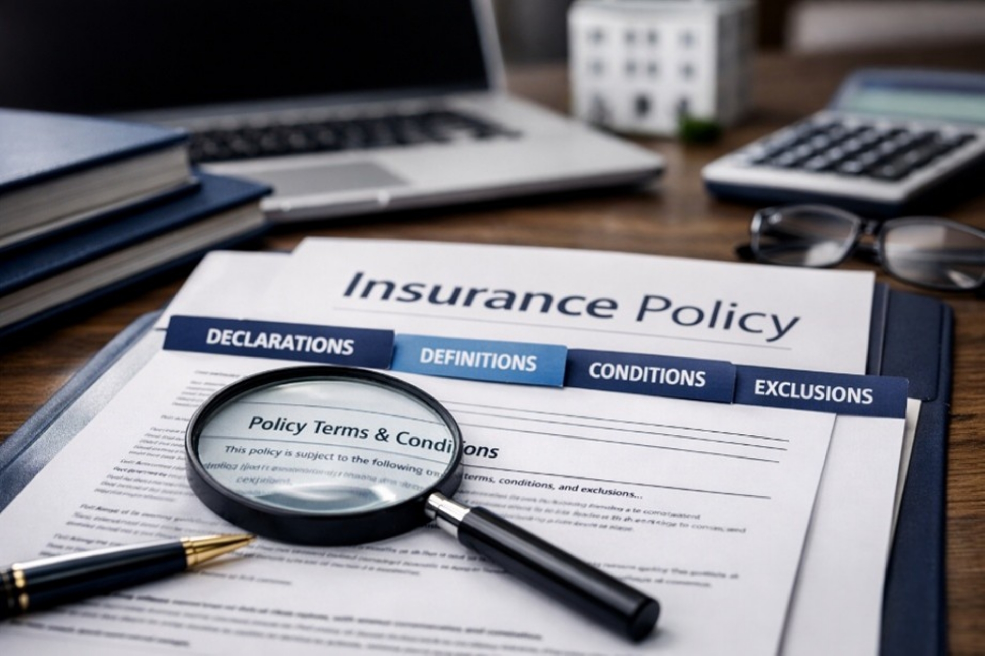The Architecture of an Insurance Policy